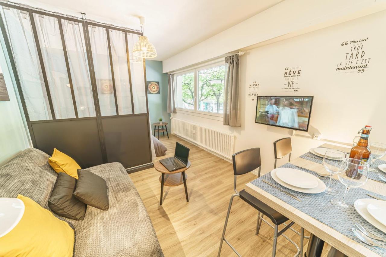 Cosy Studio 108 - Chambery Centre - Stationnement - Gare Exteriér fotografie