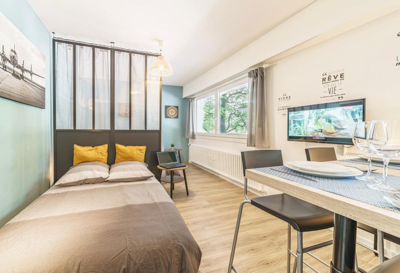 Cosy Studio 108 - Chambery Centre - Stationnement - Gare Exteriér fotografie